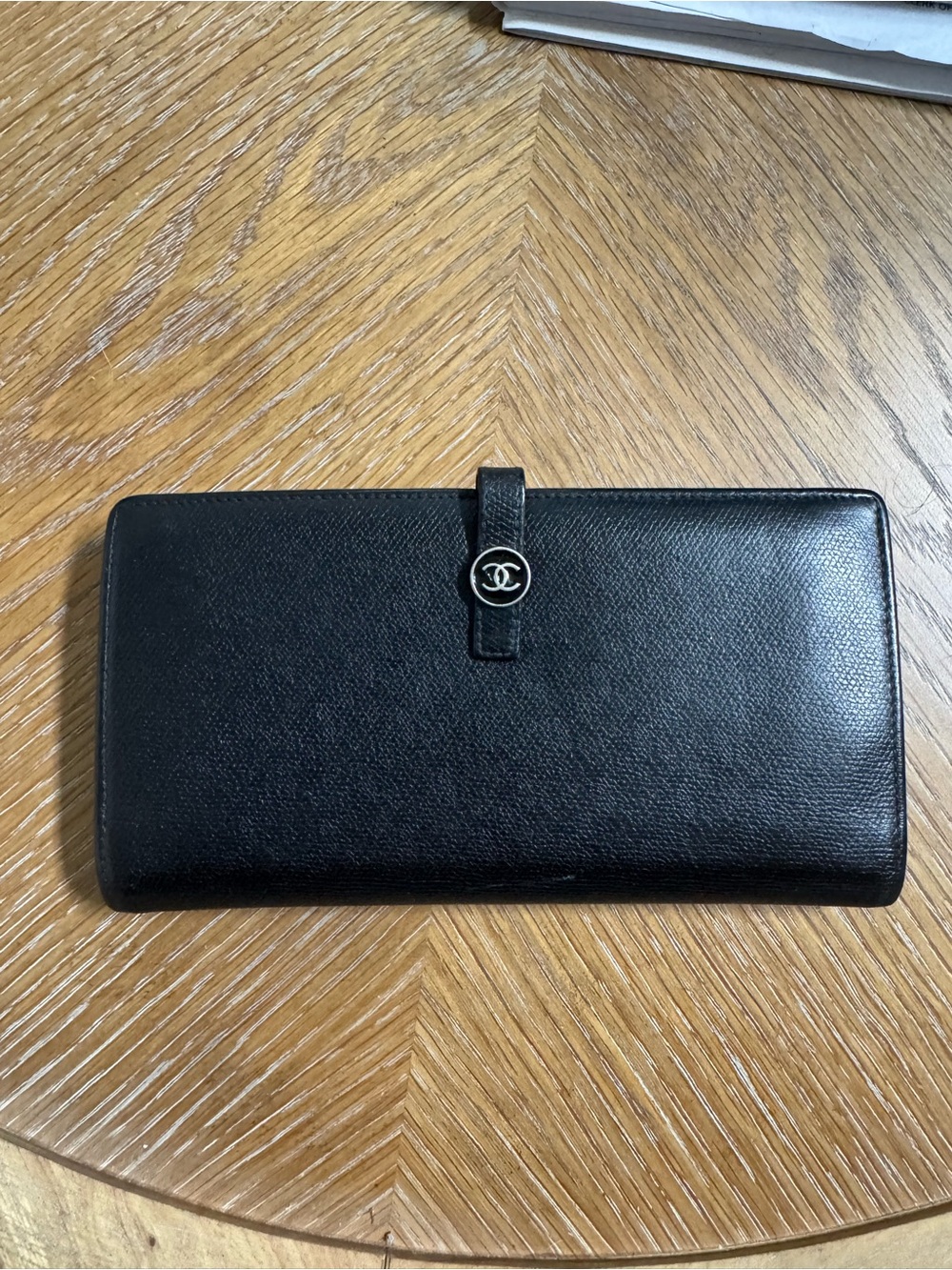 Authentic Chanel long wallet
